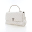 Chanel Medium Chevron Cavia...