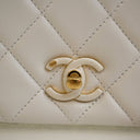 Chanel Calfskin CC Enamel F...