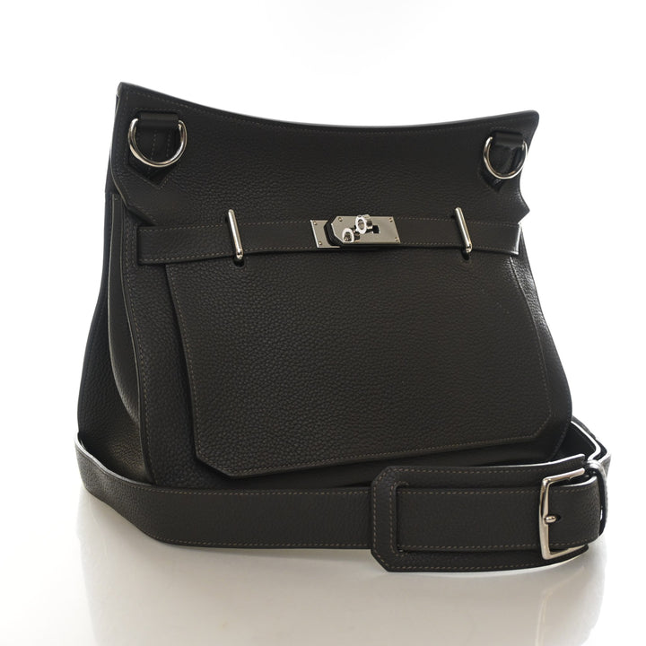 Hermes Graphite Clemence Verso Jypsiere 34