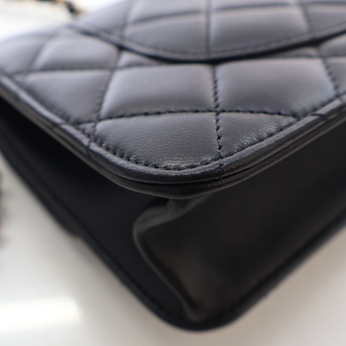Chanel Medium Lambskin Classic Flap Shoulder Bag, photo 12 of 17