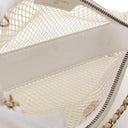 Chanel Lambskin Mesh Pouch Bag