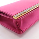 Prada Small Fuchsia Satin C...