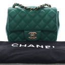 Chanel Mini Lambskin Square...