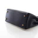 Hermes Noir Togo Lizard Tou...