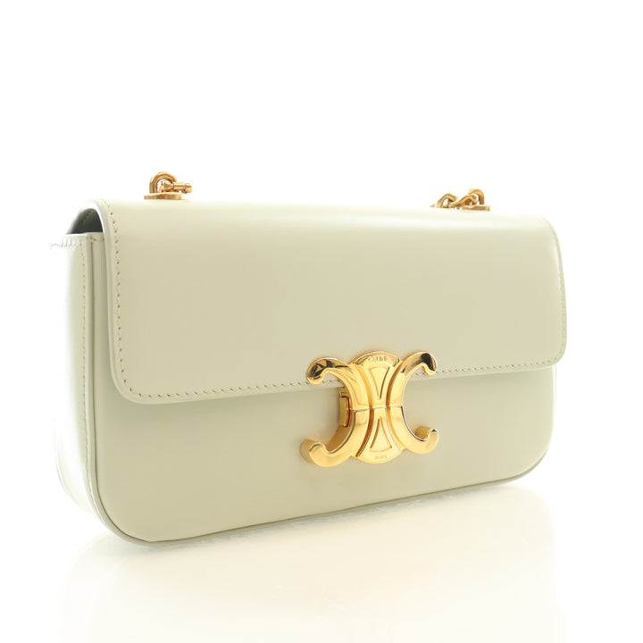 Celine Calfskin Triomphe Flap Bag