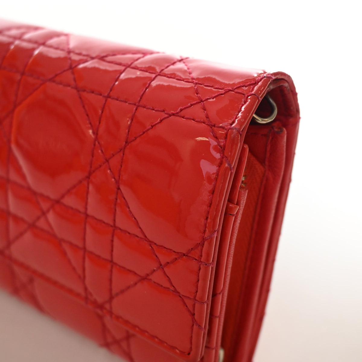 Christian Dior Patent Wallet on Chain, photo 15 of 18