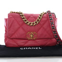 Chanel Medium Lambskin 19 F...