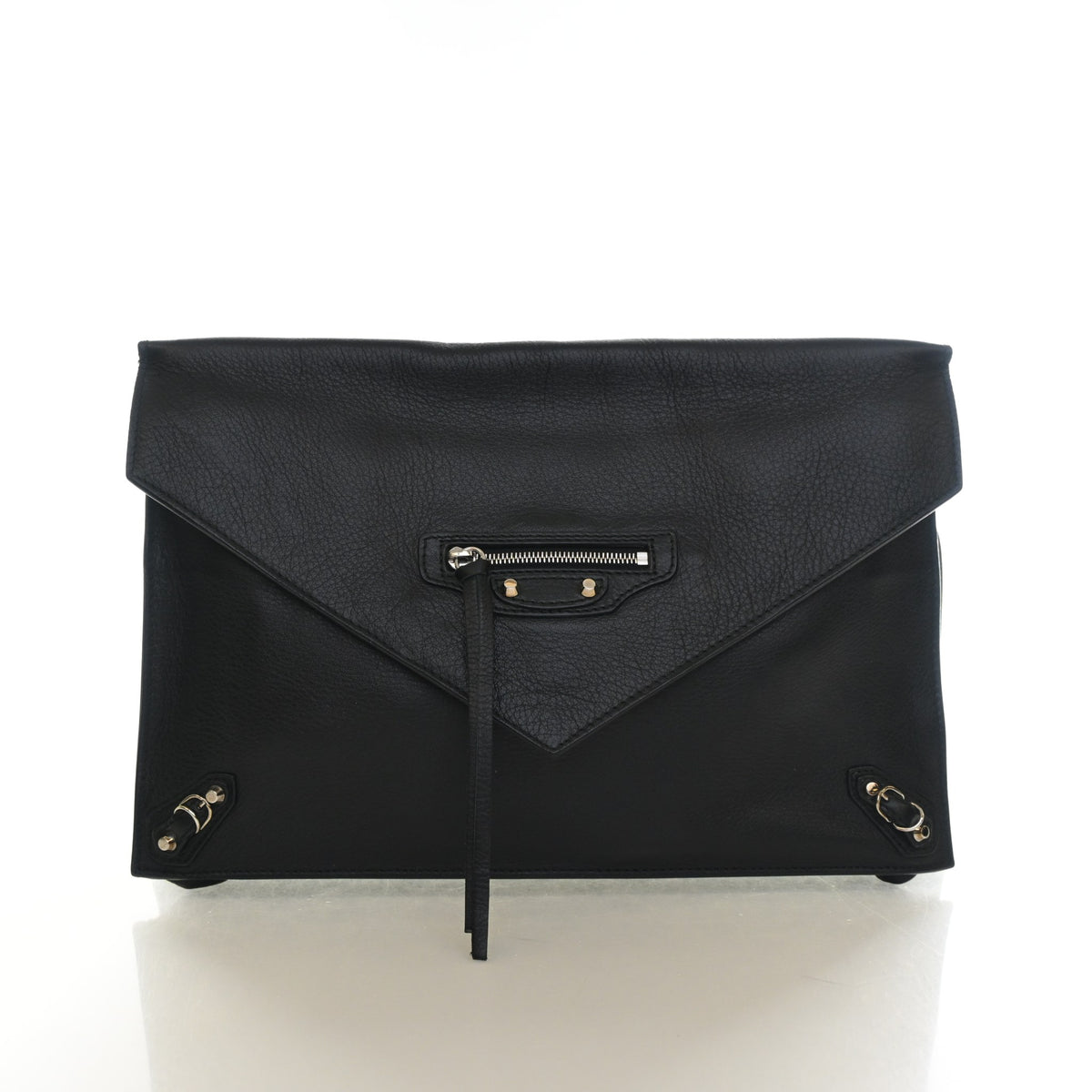 Balenciaga Calfskin Papier Zip Around Sight Clutch, photo 1 of 13