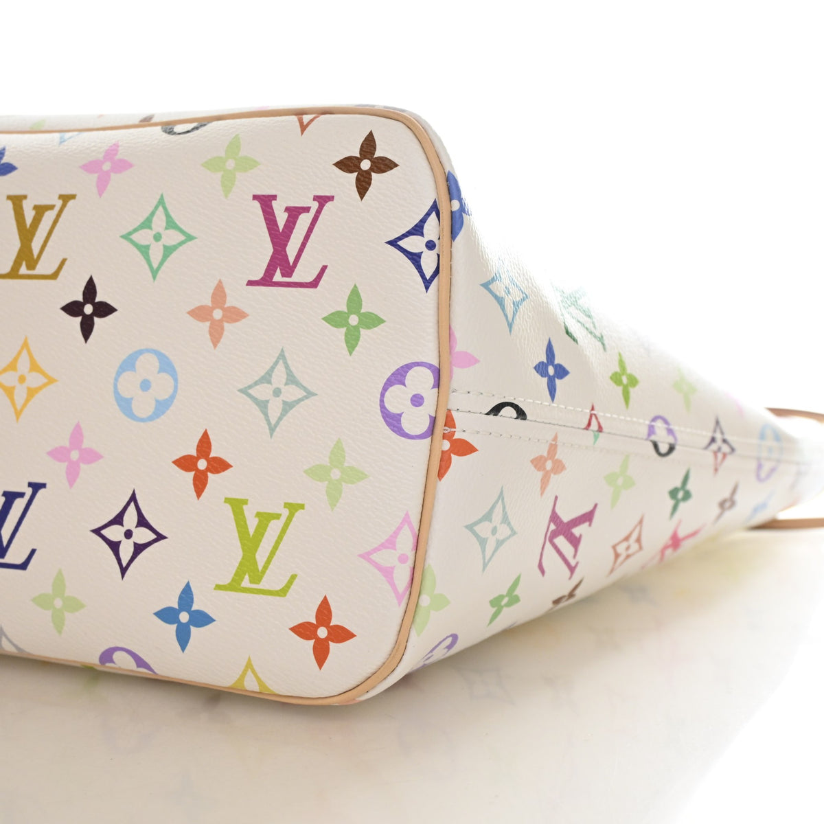 Louis Vuitton x Takashi Murakami Multicolor Monogram Neverfull MM, photo 8 of 17