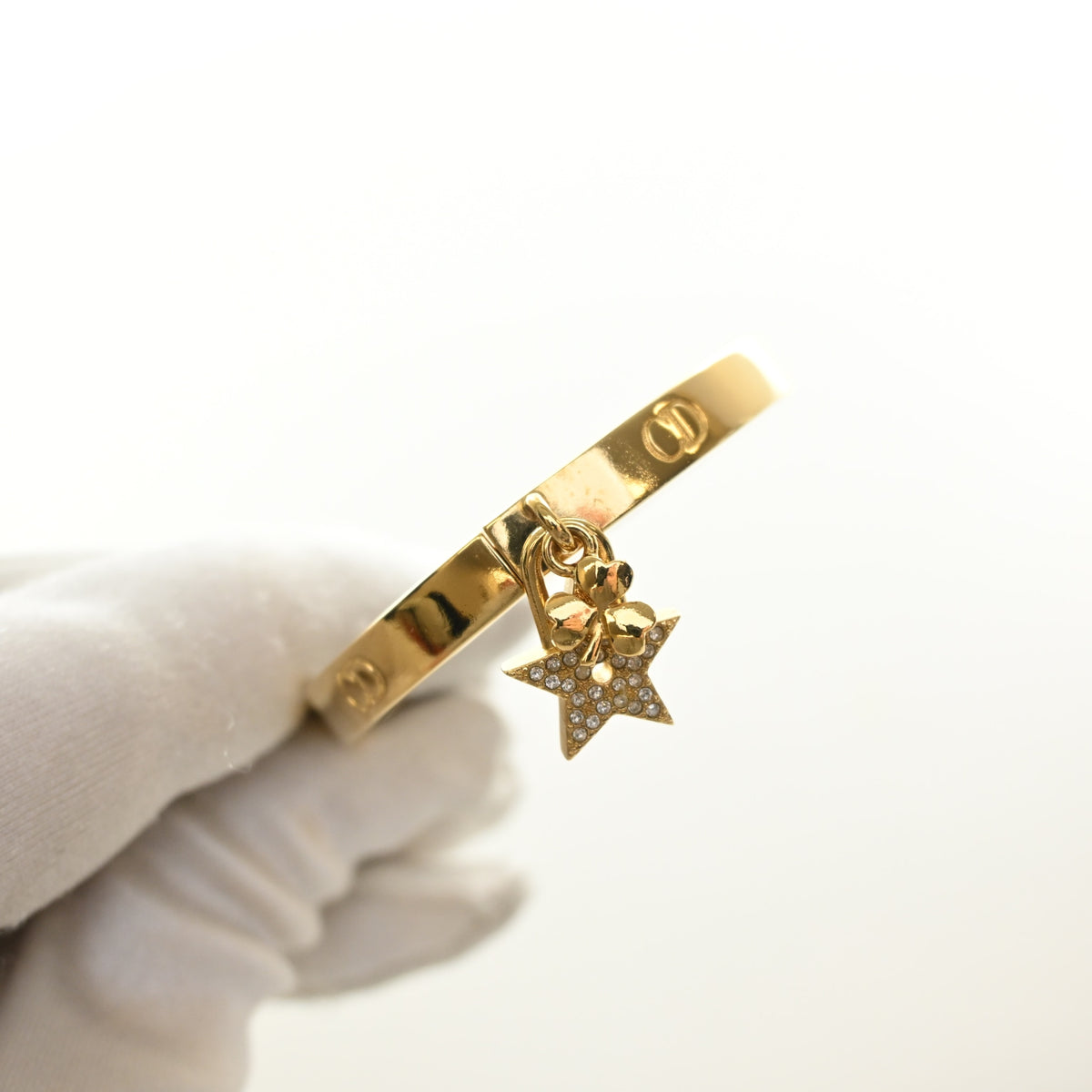 Christian Dior Crystal Star Bangle, photo 9 of 10