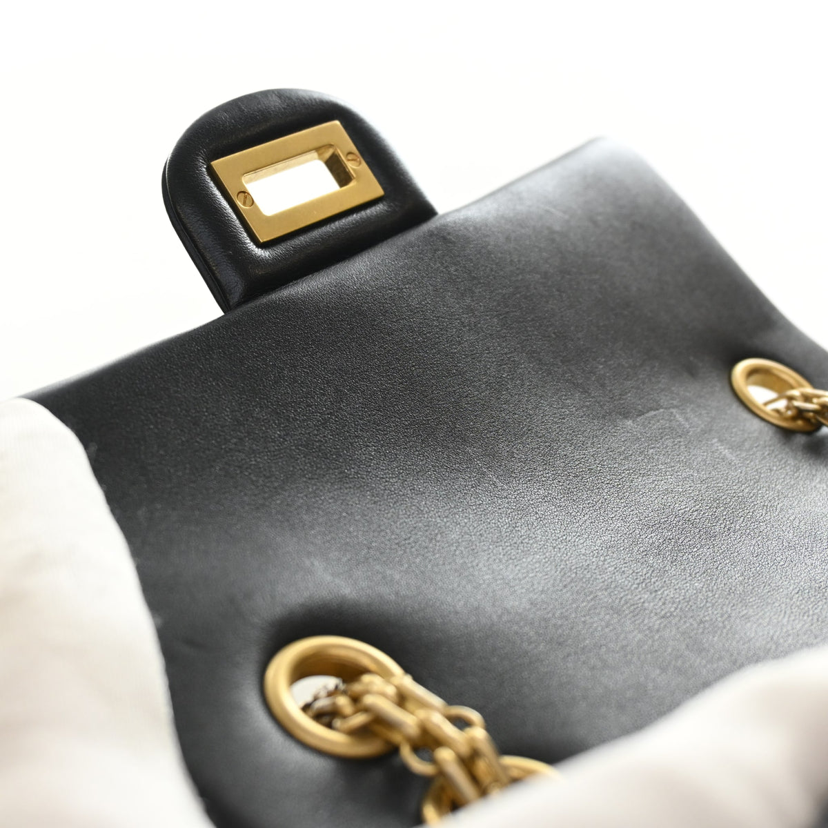 Chanel Mini Lambskin Quilted 2.55 Flap, photo 13 of 16