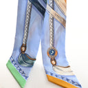 Hermes Cavalcades Silk Twilly