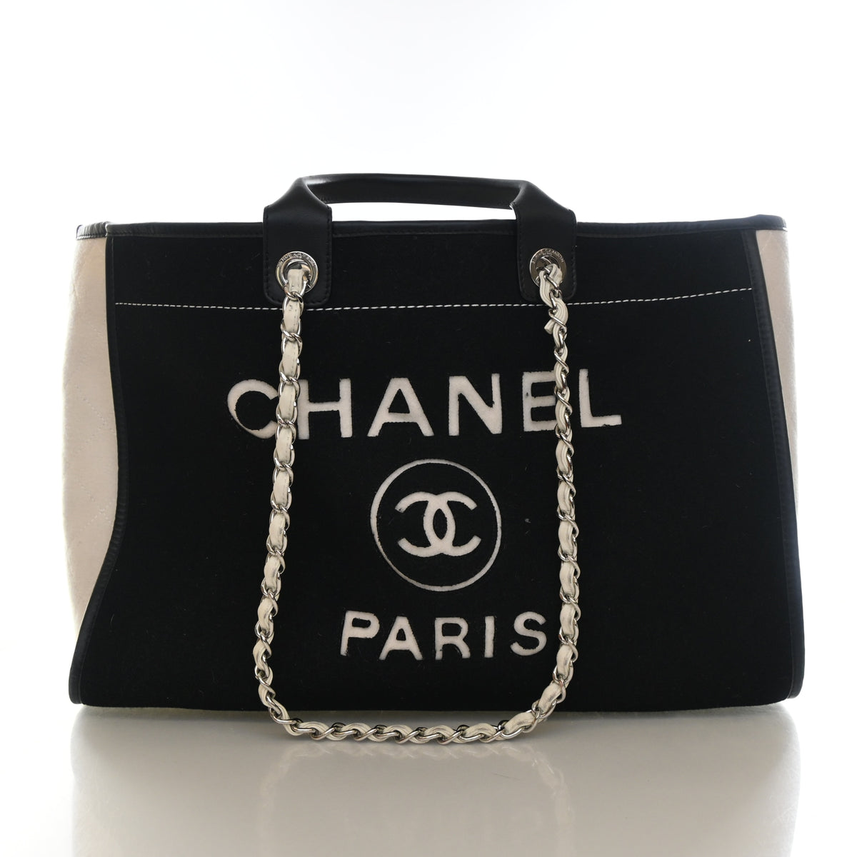 Chanel Large Mixed Fibers Deauville Tote, photo 1 of 23