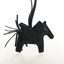 Hermes Noir Milo Lambskin R...