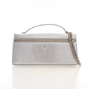 Chanel Lizard Embossed Calf...