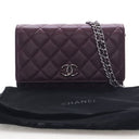 Chanel Lambskin Wallet on C...