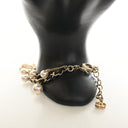Chanel Pearl CC Charm Bracelet
