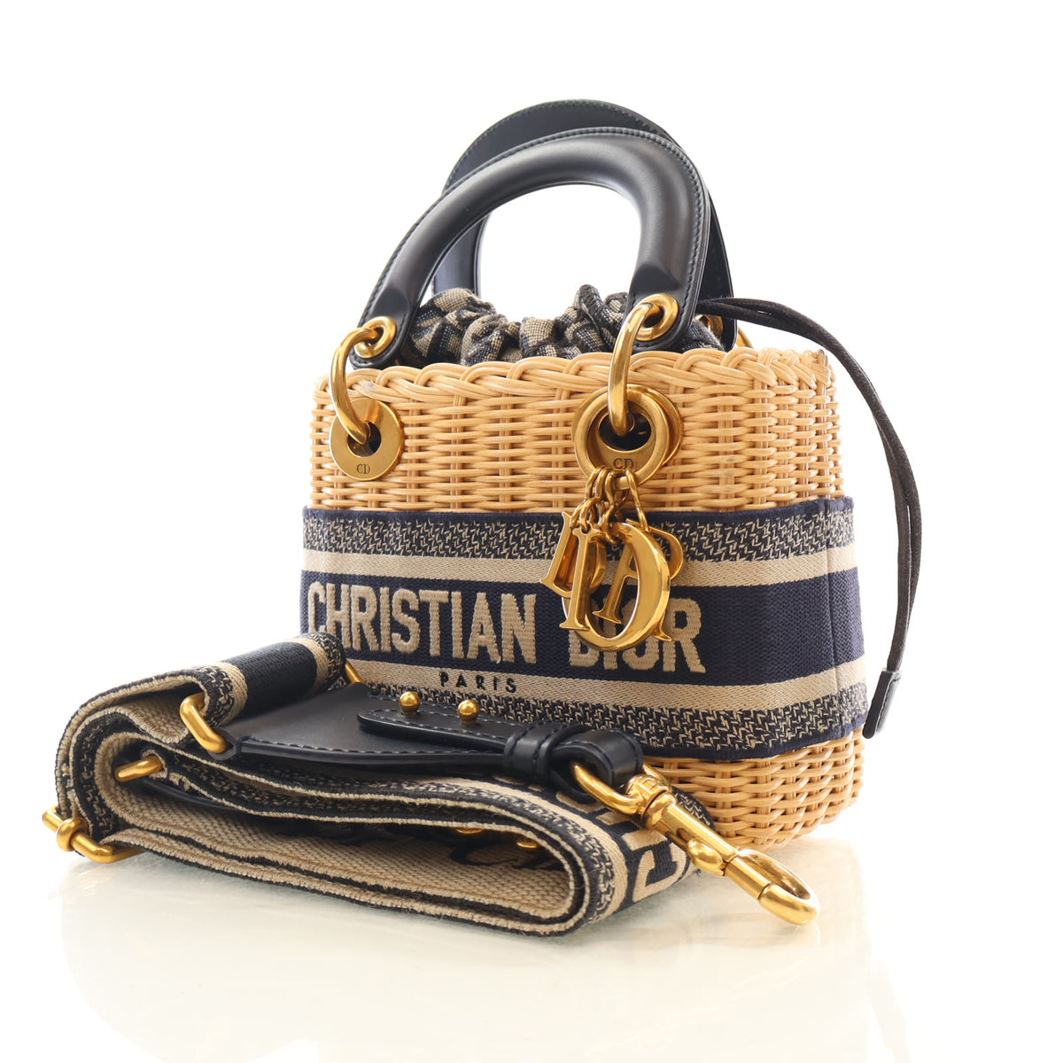 Christian Dior Mini Wicker Lady Dior, photo 3 of 15