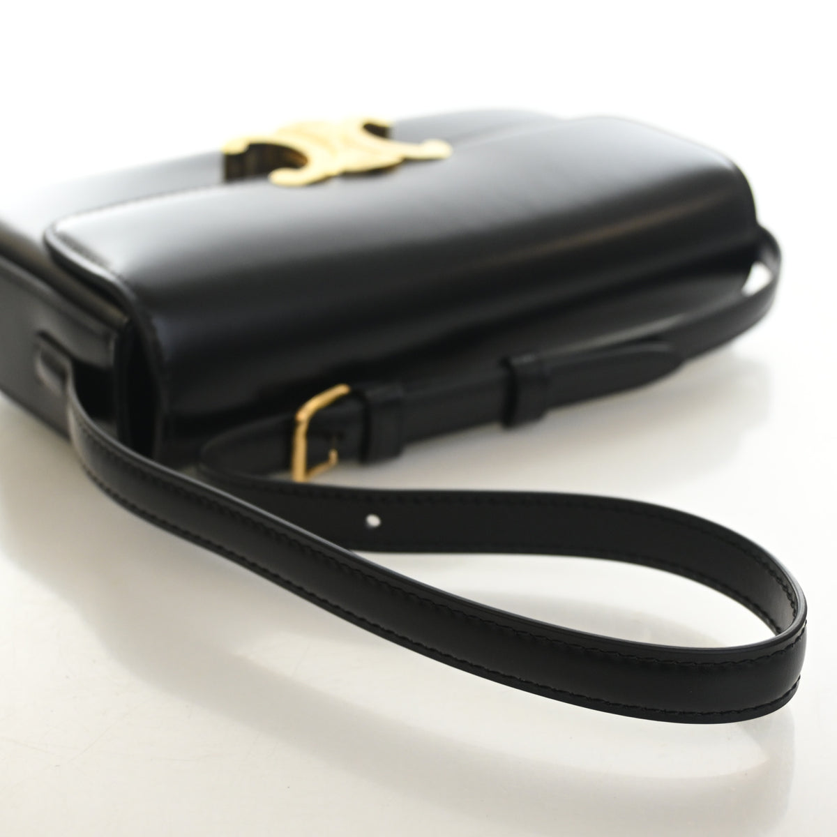 Celine Shiny Calfskin Claude Shoulder Bag, photo 10 of 13