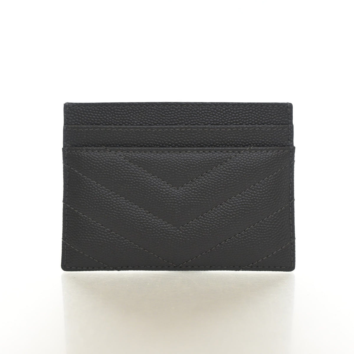 Saint Laurent Calfskin Cassandre Card Holder, photo 9 of 10