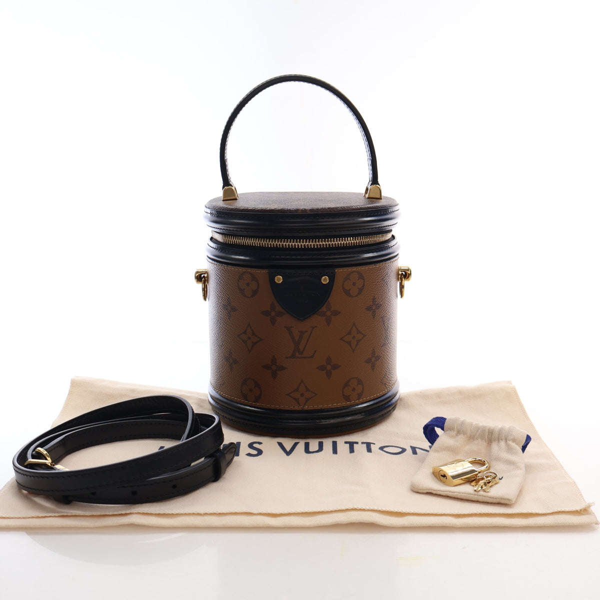 Pre-Owned Louis Vuitton Reverse Monogram Cannes, with dust bag