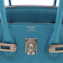 Hermes Turquoise Togo Birki...