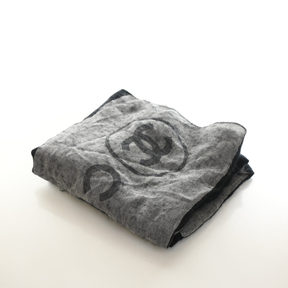 Chanel Cashmere CC Fringe Scarf, photo 1 of 8