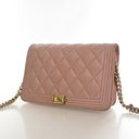 Chanel Caviar Boy Wallet On...