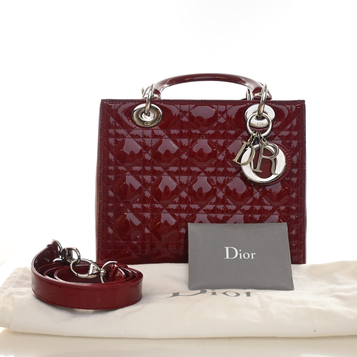 Christian Dior Medium Patent Lady Dior, photo 15 of 15