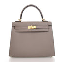 Hermes Gris Asphalt Epsom K...