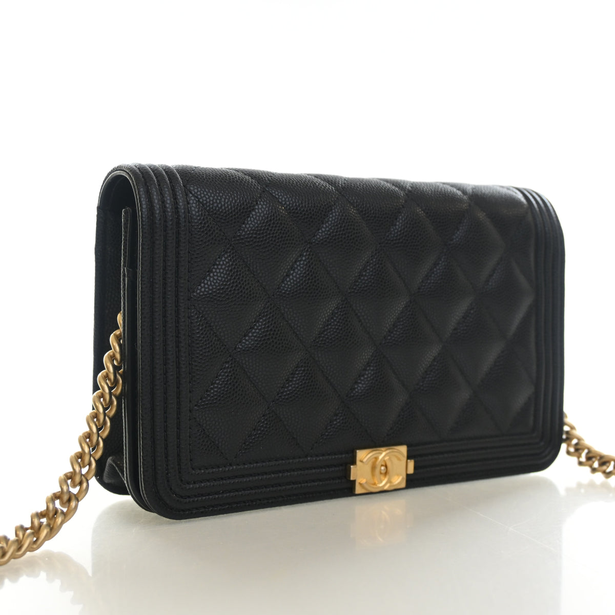 Chanel Boy Bag Wallet on Chain Caviar Black, photo 2 of 14