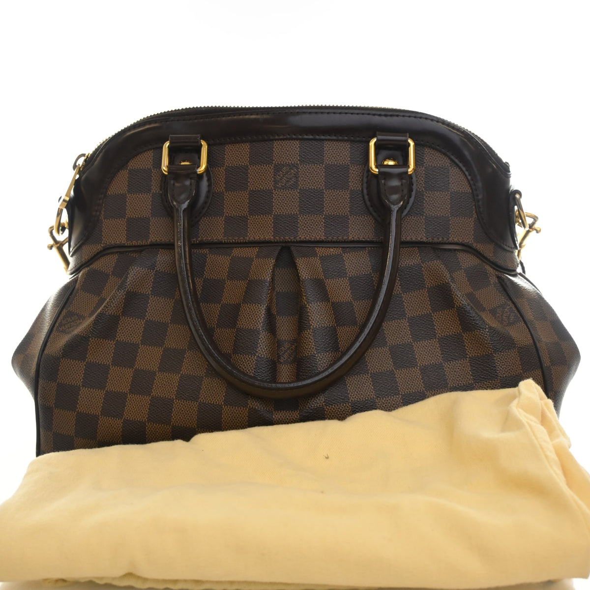 Vintage Louis Vuitton PM Damier Ebene Trevi, front view, photo 18 of 18