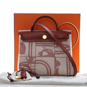 Hermes Cuivre Toile H Bride...