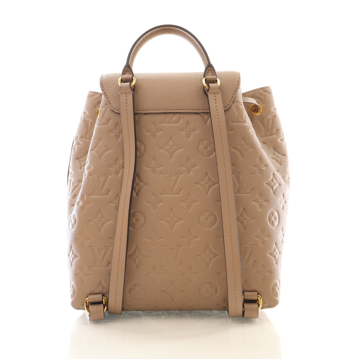 Pre-Owned Louis Vuitton Backpack PM Monogram Montsouris, back view