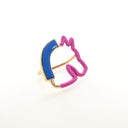 Hermes Cheval Neon Scarf Ri...