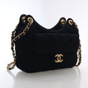 Chanel Small Fabric Hobo Bag