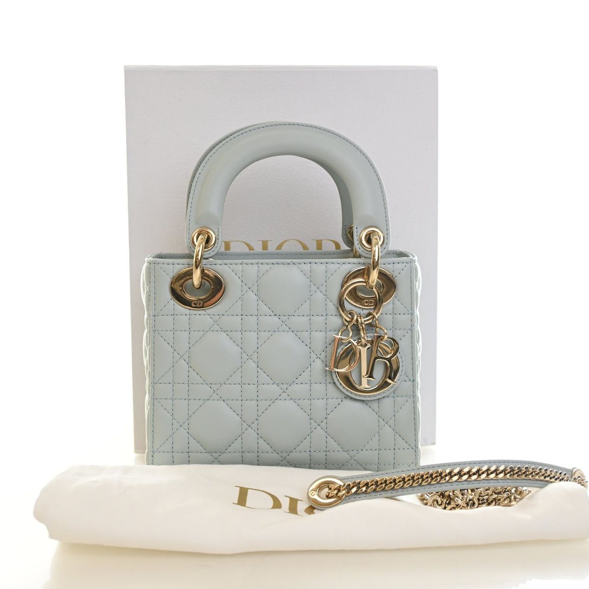 Christian Dior Mini Lambskin Lady Dior, photo 16 of 16