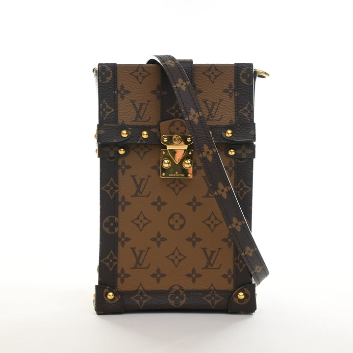 Louis Vuitton Reverse Monogram Trunk Vertical Shoulder Bag