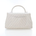 Chanel Medium Chevron Cavia...