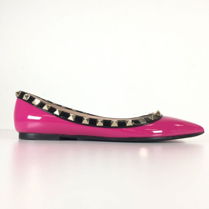 Valentino Rockstud Flats Sz 35