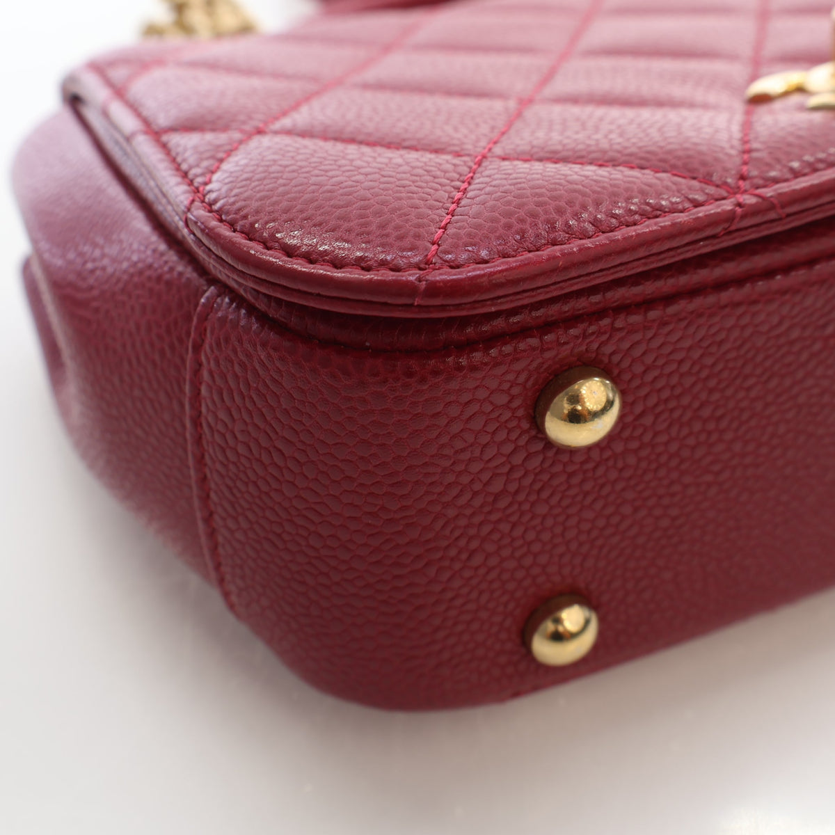 Chanel Mini Caviar Top Handle Flap Bag, photo 7 of 16