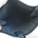 Hermes Bleu Tie Clemence Ev...