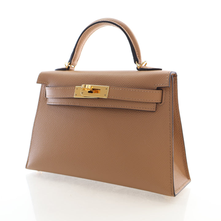 Hermes Chai Epsom Mini Kelly