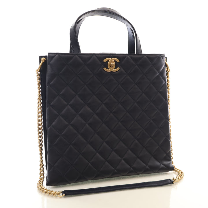 Chanel Calfskin Shopping Tote