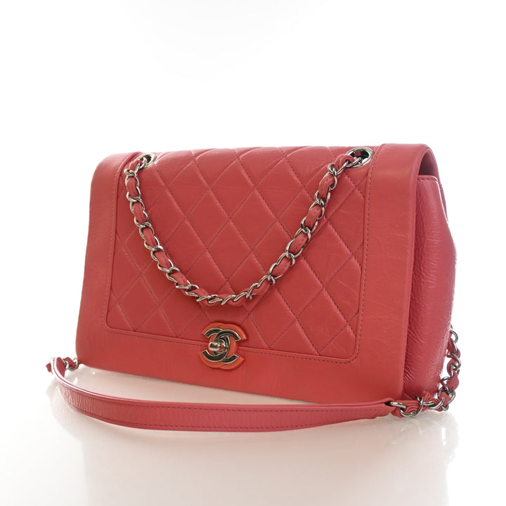 Chanel Medium Crumpled Calfskin CC Full Flap Bag
