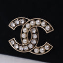 Chanel Velvet Quilted CC Cl...