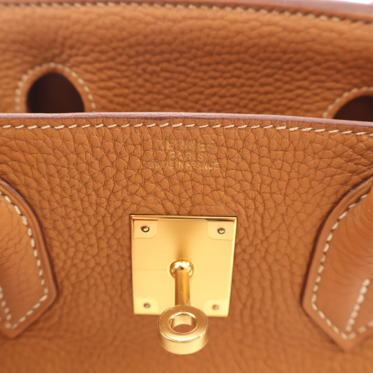 Hermes Vintage Gold Togo 30, photo 15 of 16