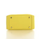 Hermes Lime Clemence Mini L...