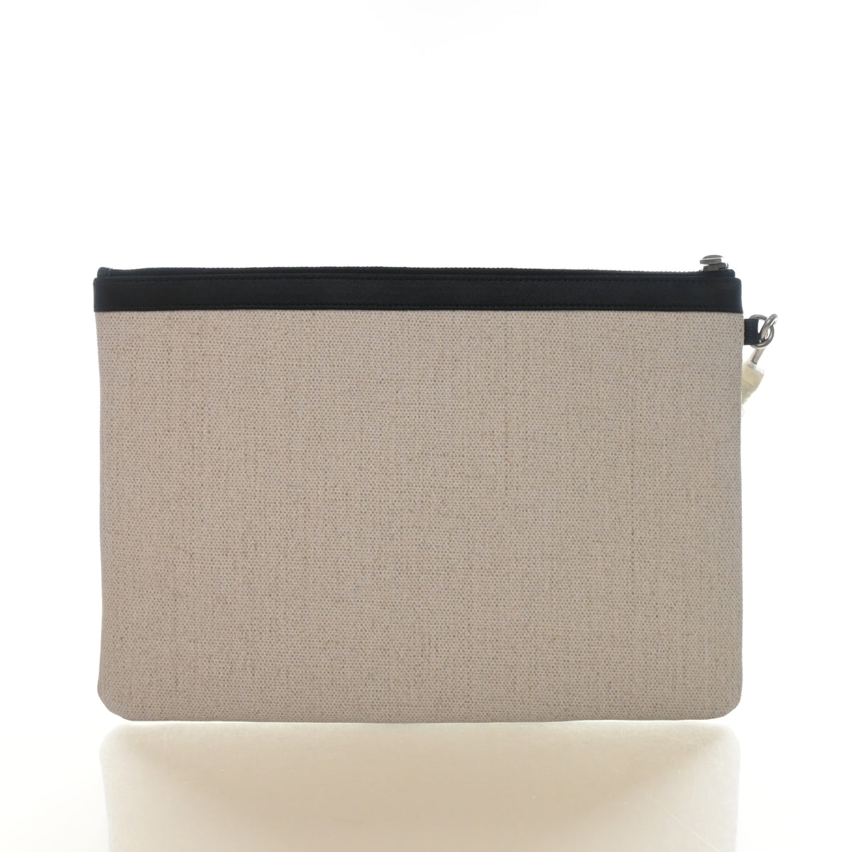 Saint Laurent Mixed Fibers River Gauche Zip Pouch, photo 10 of 12