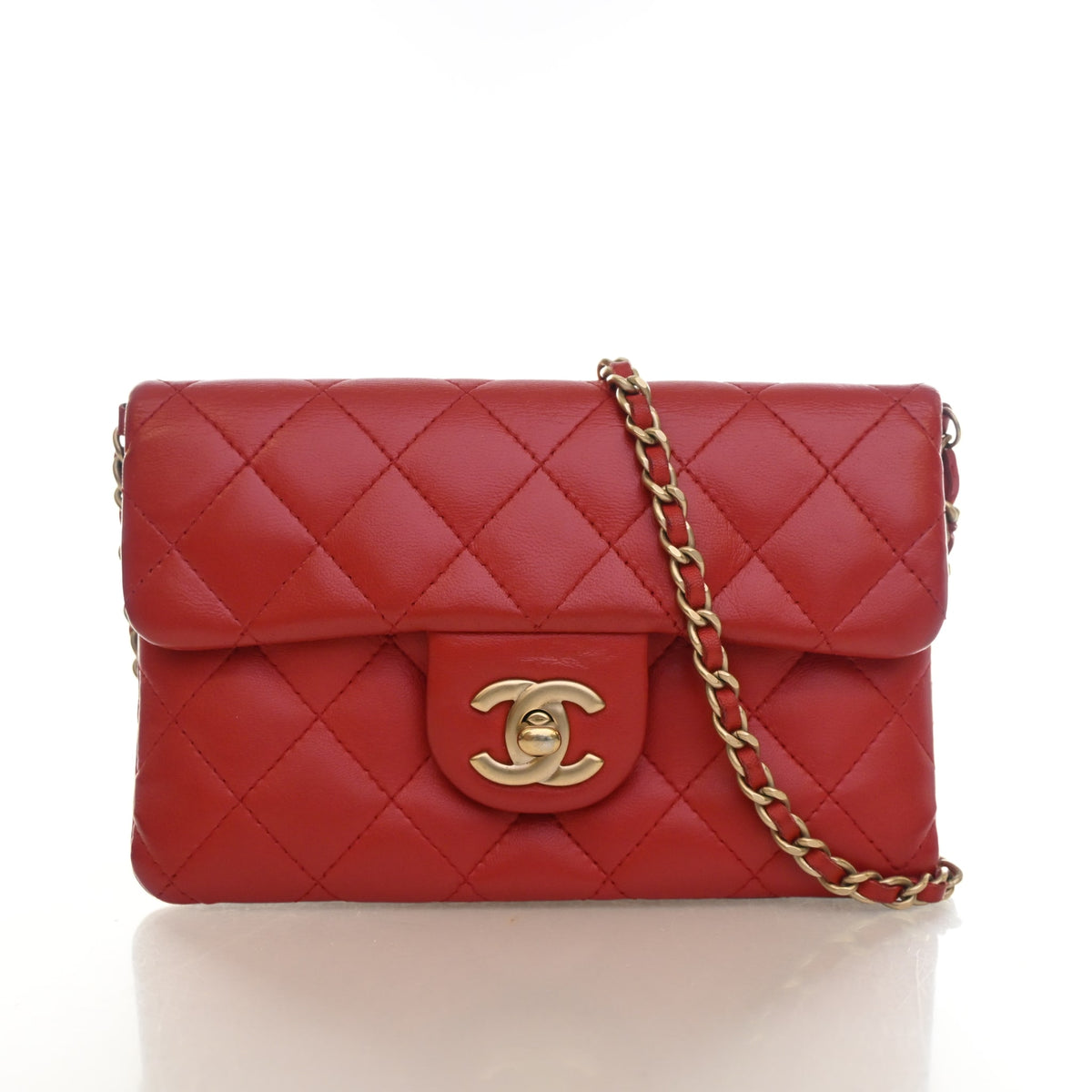 Chanel Lambskin Zip Flap Bag, photo 1 of 19